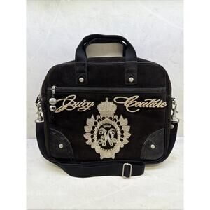 Vintage Y2K 2002 Juicy Couture Laptop Computer Messenger Bag With Strap NWOT